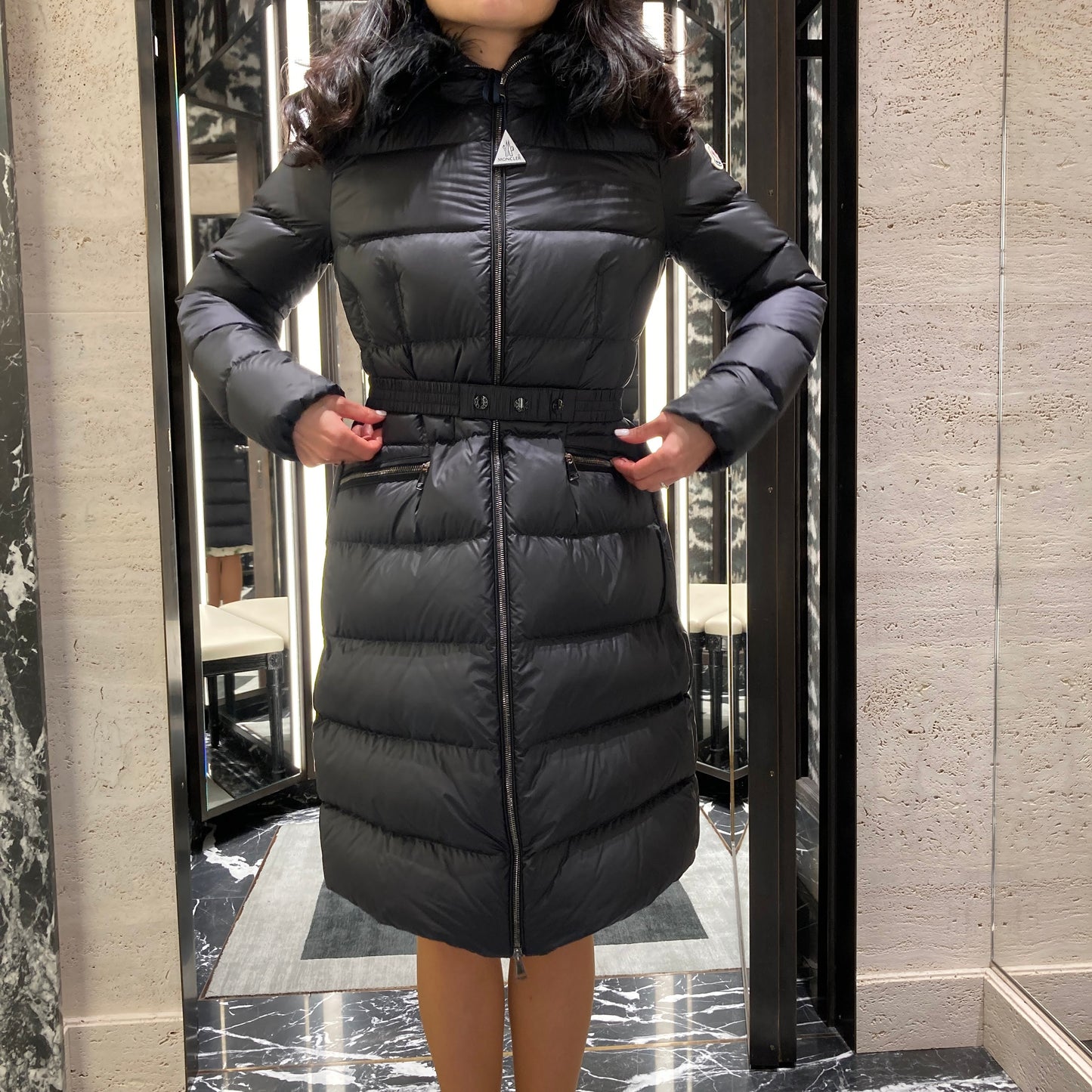 Moncler BOEDIC ロングダウンジャケット