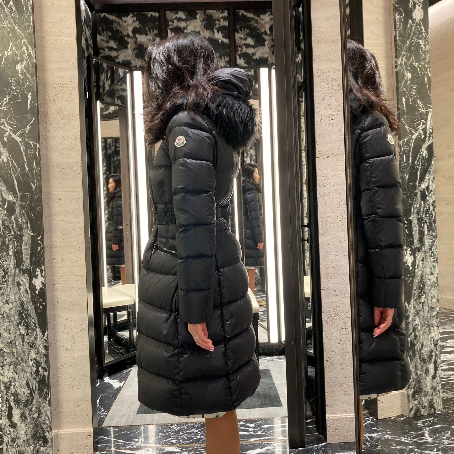 Moncler BOEDIC ロングダウンジャケット