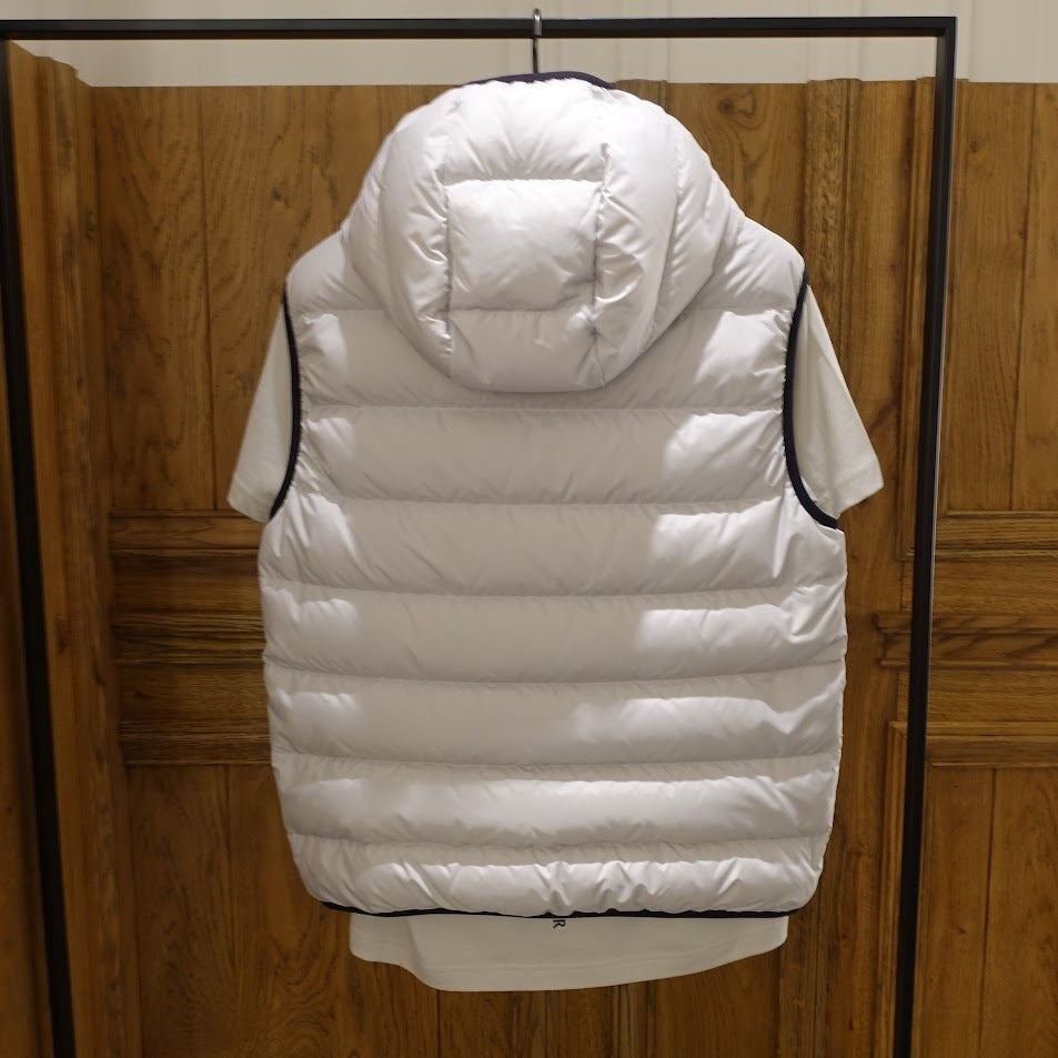 Moncler VALMASQUE ダウンベスト Black, Light Gray