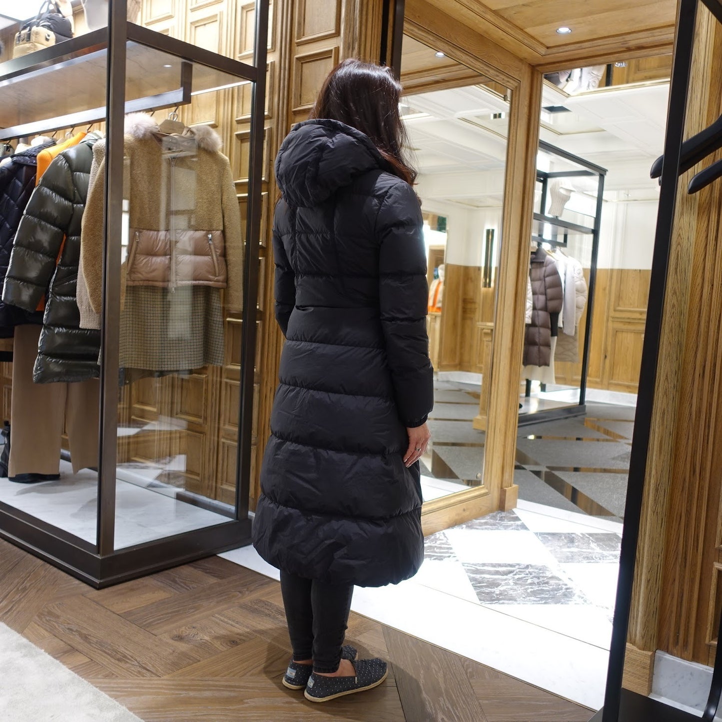 Moncler IDOCRASE ロングダウンジャケット