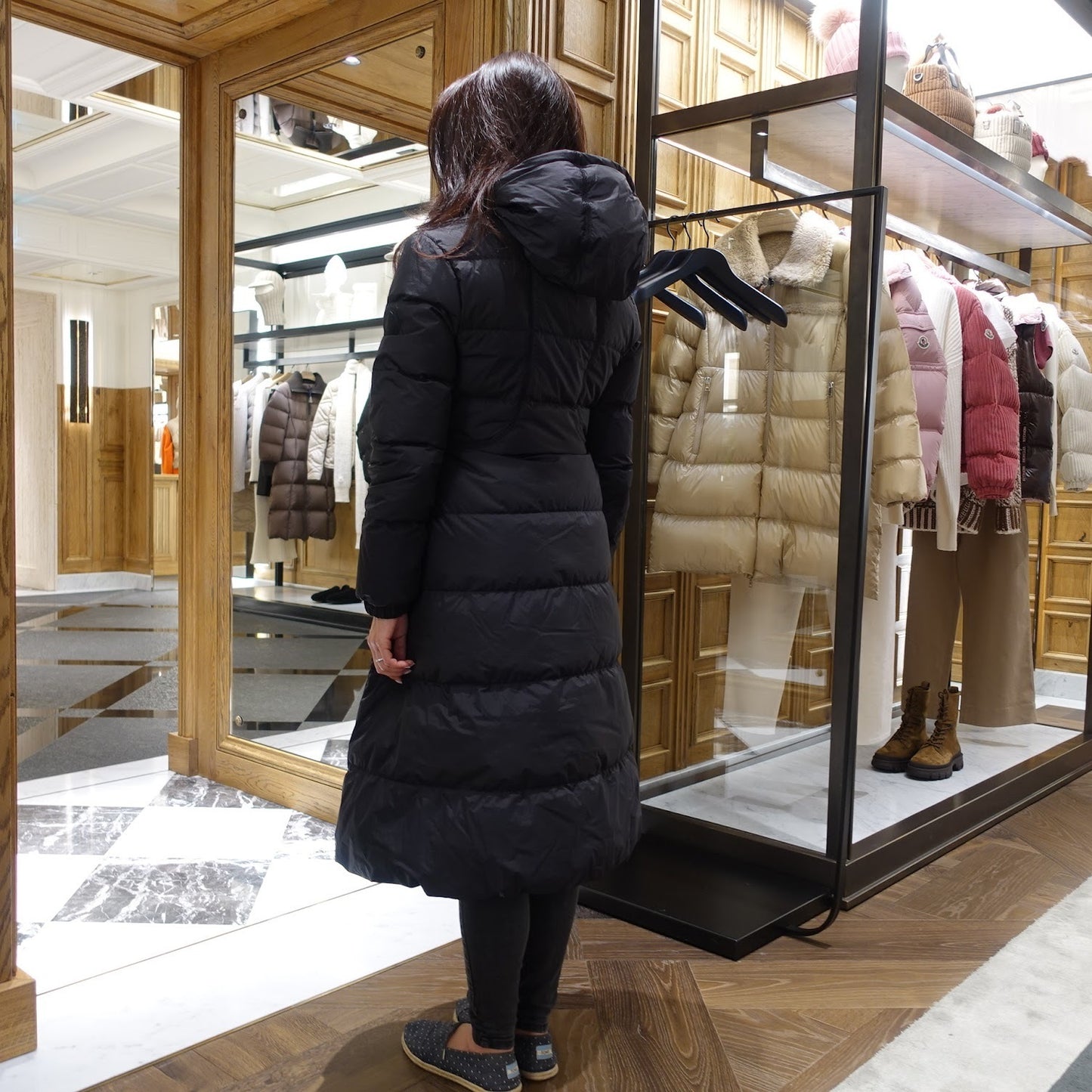 Moncler IDOCRASE ロングダウンジャケット