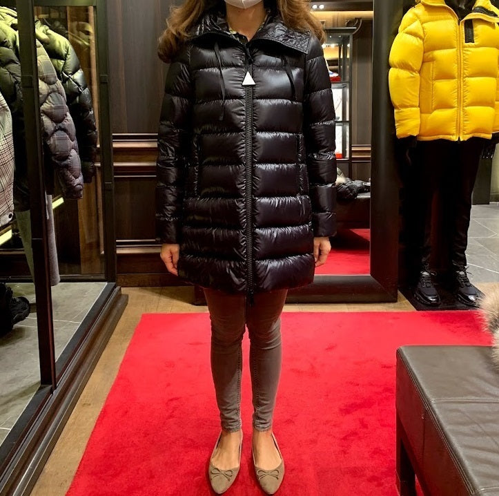 Moncler SUYEN long down jacket