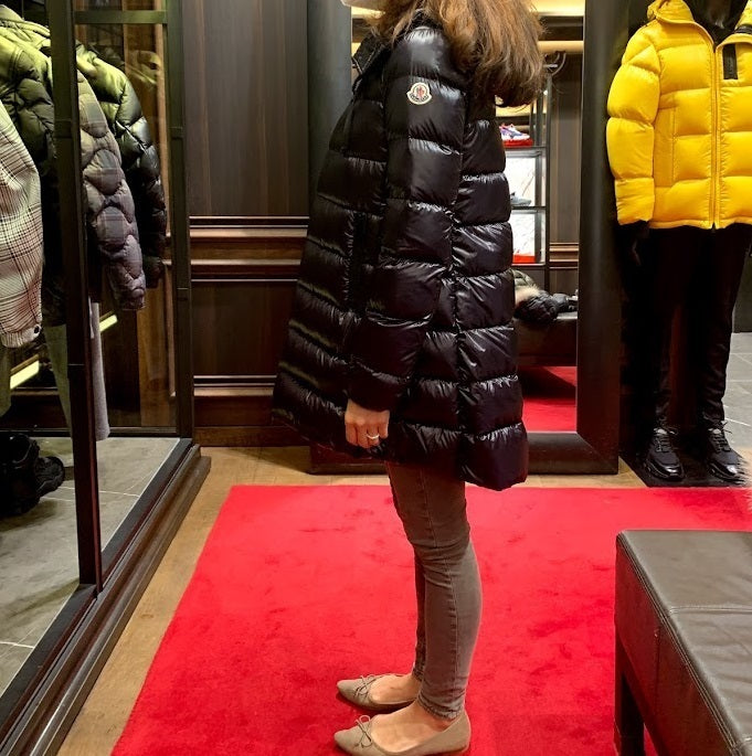 Moncler SUYEN long down jacket