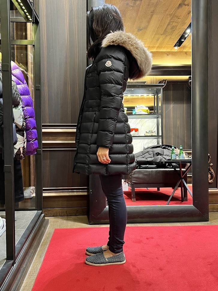 Moncler HIRMAFUR long down jacket