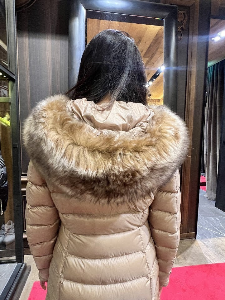 Moncler HIRMAFUR long down jacket