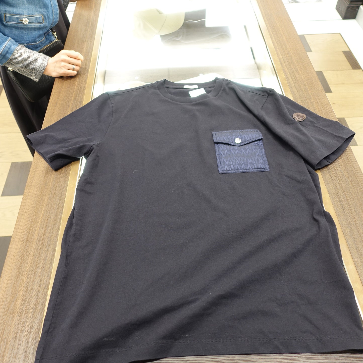 Moncler T-SHIRT with pocket