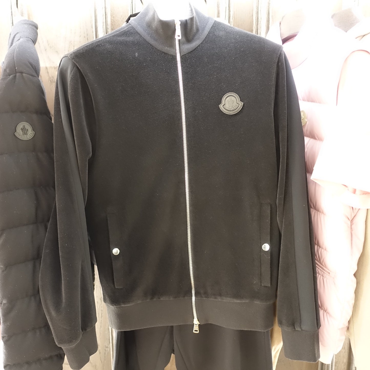 Moncler  CHENILLE ZIP-UP スウェットシャツ