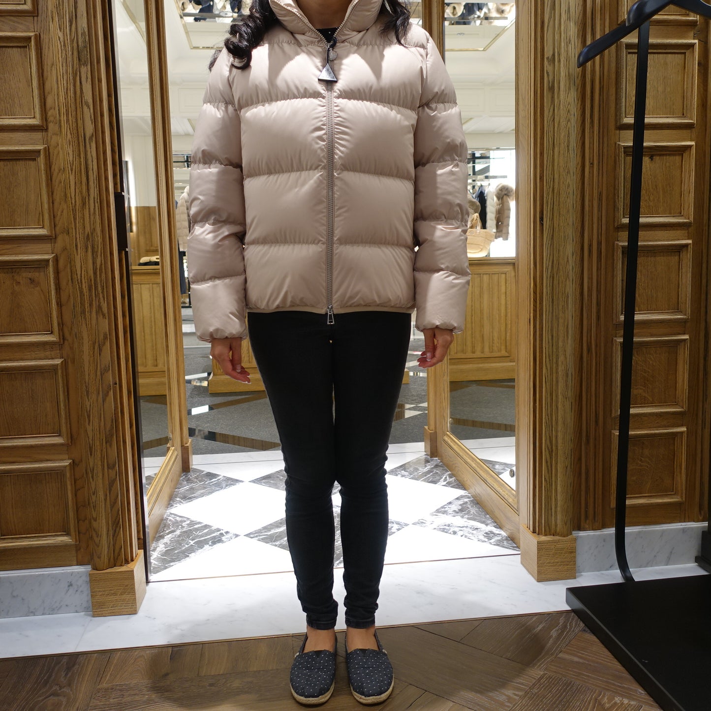 Moncler ABBADIA short down jacket