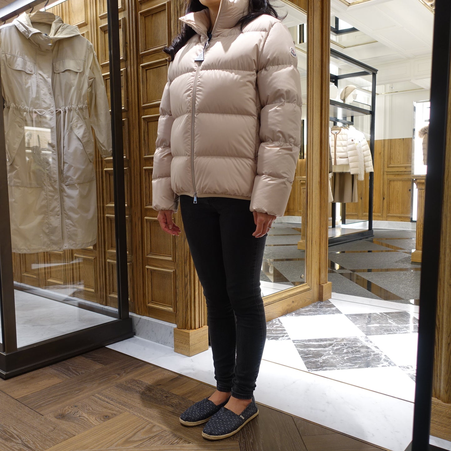 Moncler ABBADIA short down jacket