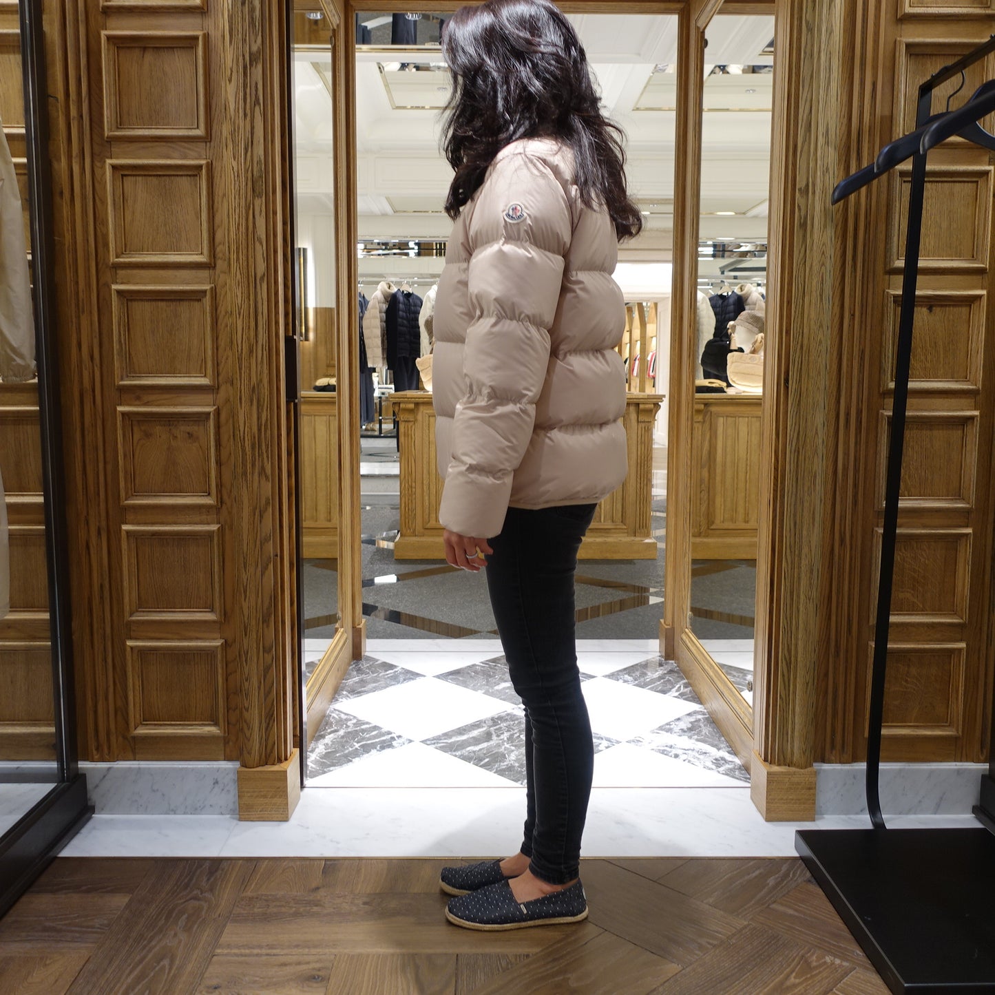 Moncler ABBADIA short down jacket