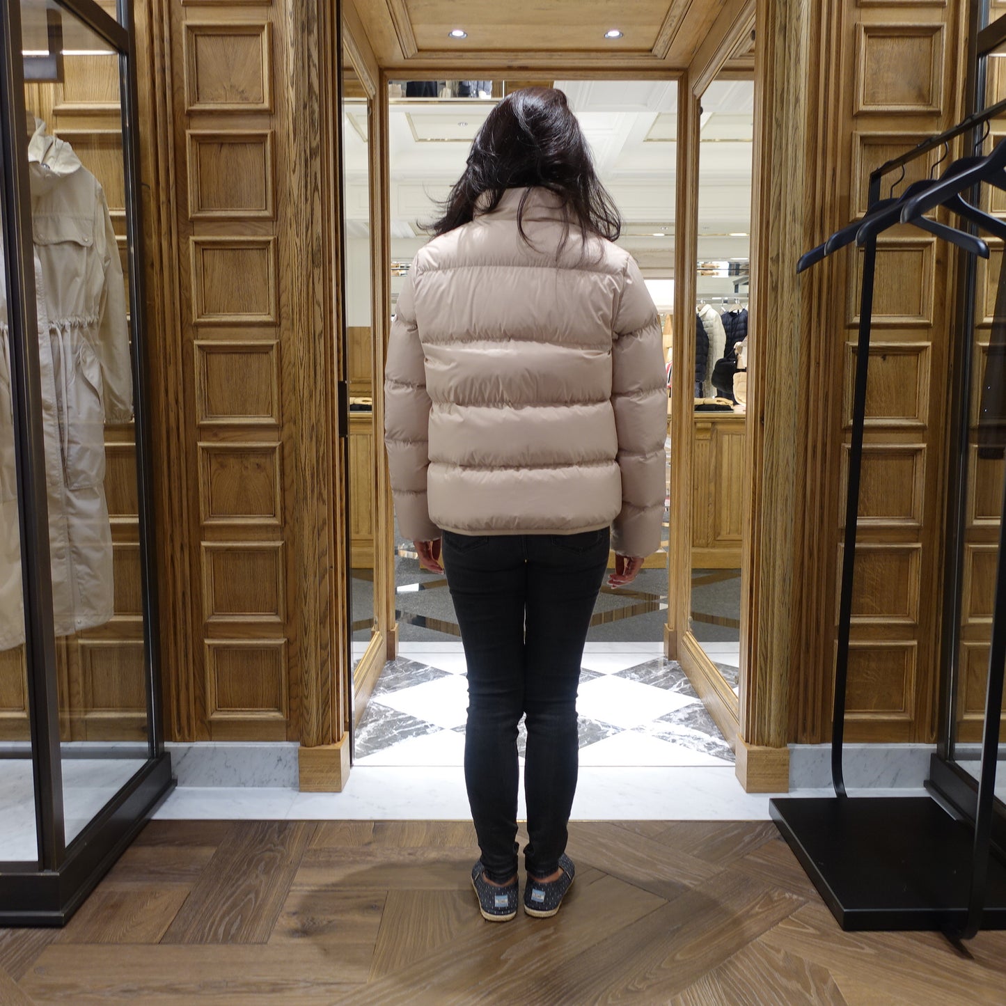 Moncler ABBADIA short down jacket