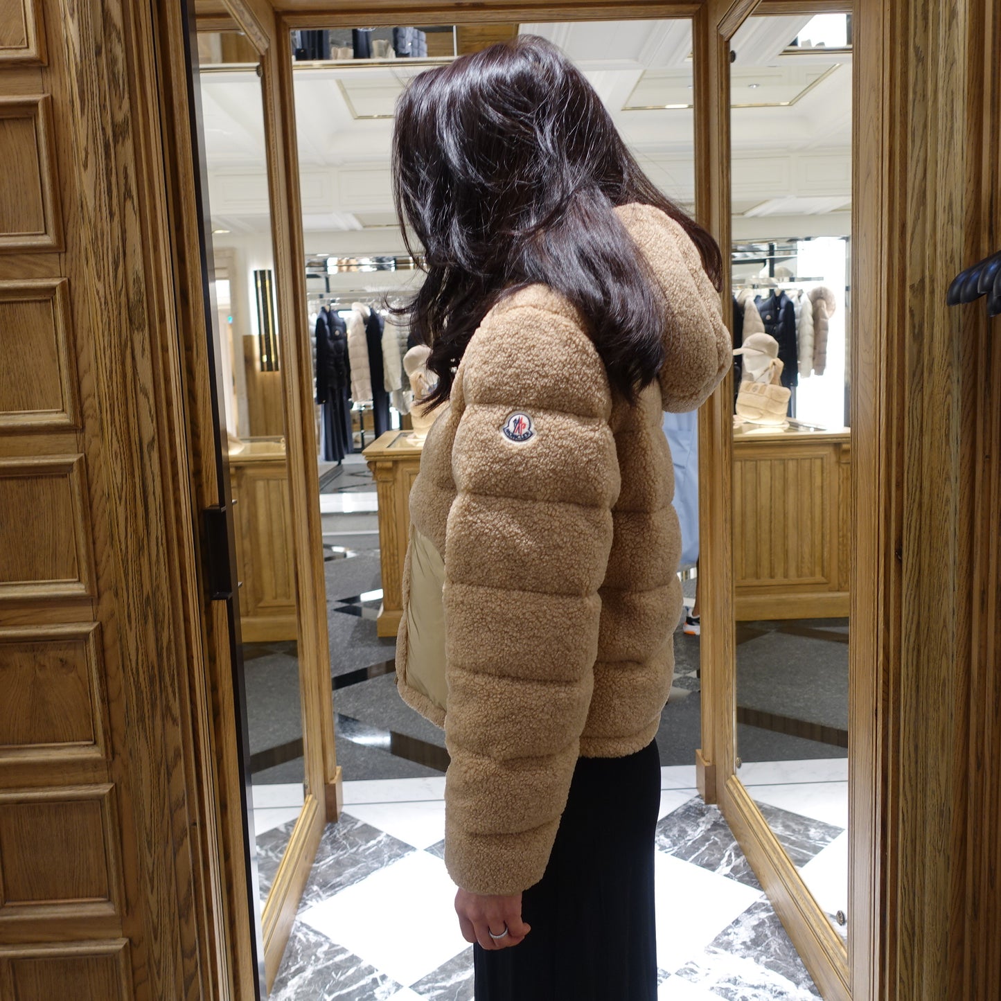 Moncler AUDRIEU short down jacket