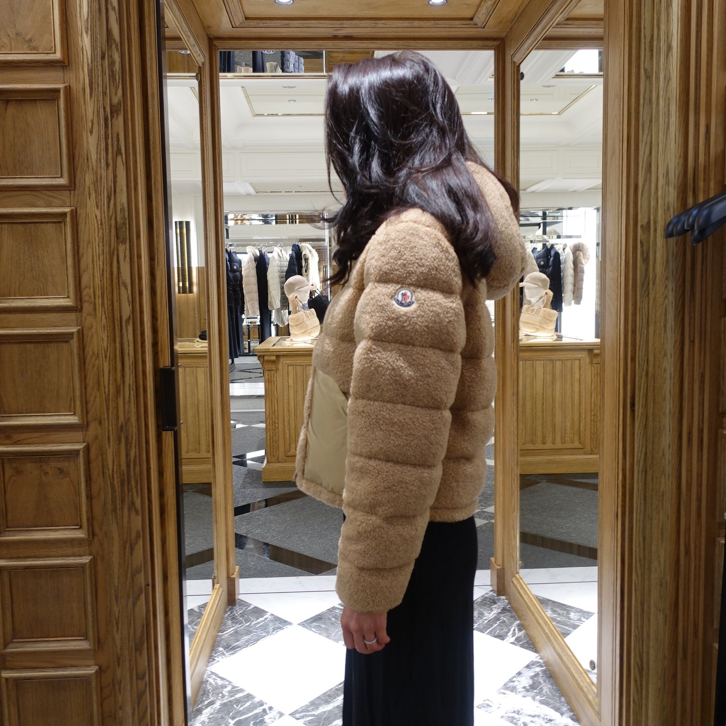 Moncler AUDRIEU short down jacket