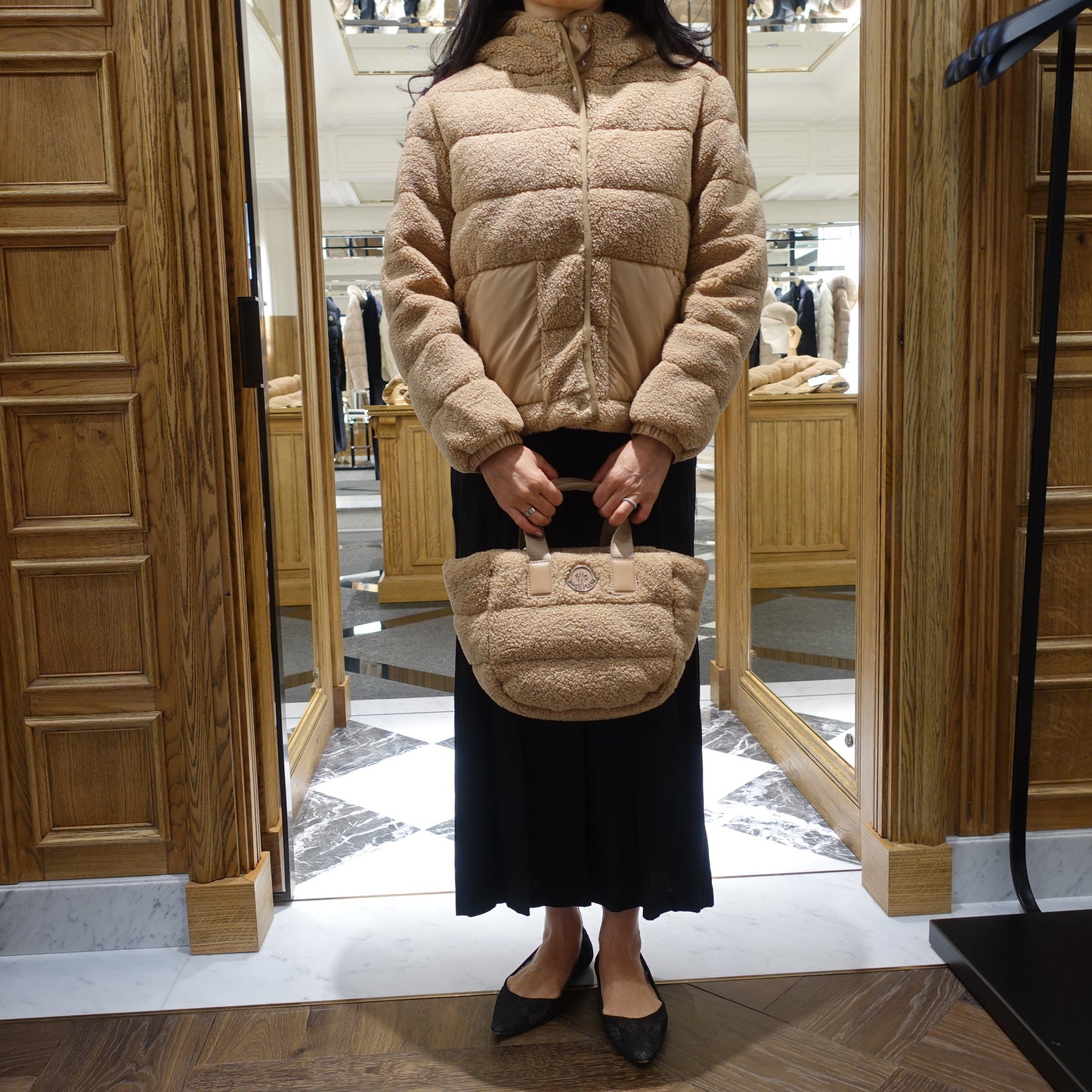 【大人もOK】Moncler   AUDRIEU  Teddyダウンジャケット  14A・12A