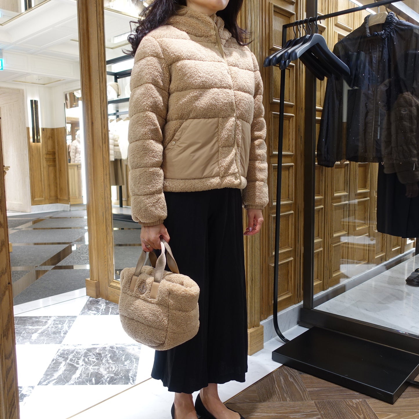 【大人もOK】Moncler   AUDRIEU  Teddyダウンジャケット  14A・12A