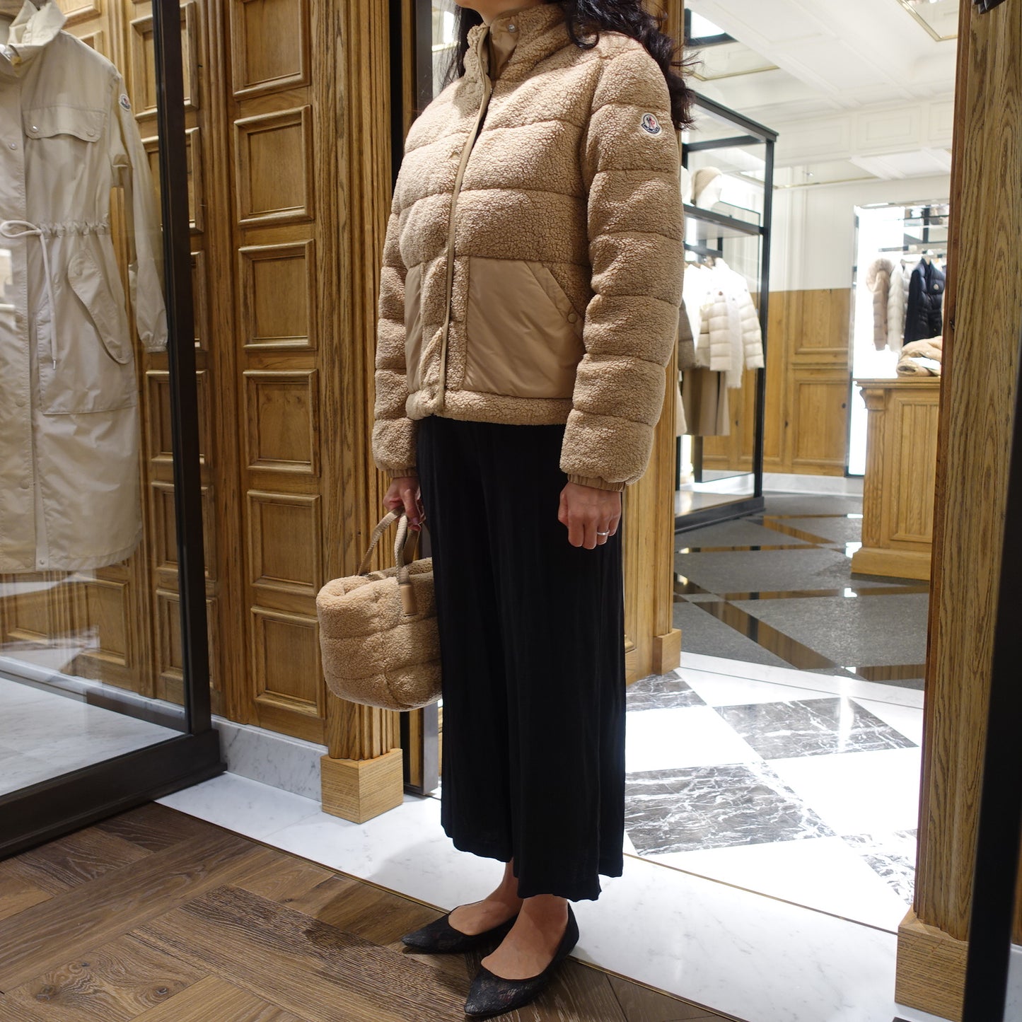 【大人もOK】Moncler   AUDRIEU  Teddyダウンジャケット  14A・12A