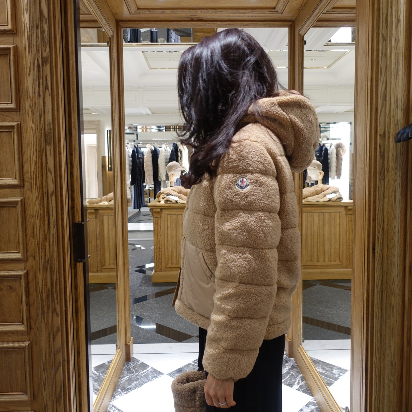 【大人もOK】Moncler   AUDRIEU  Teddyダウンジャケット  14A・12A