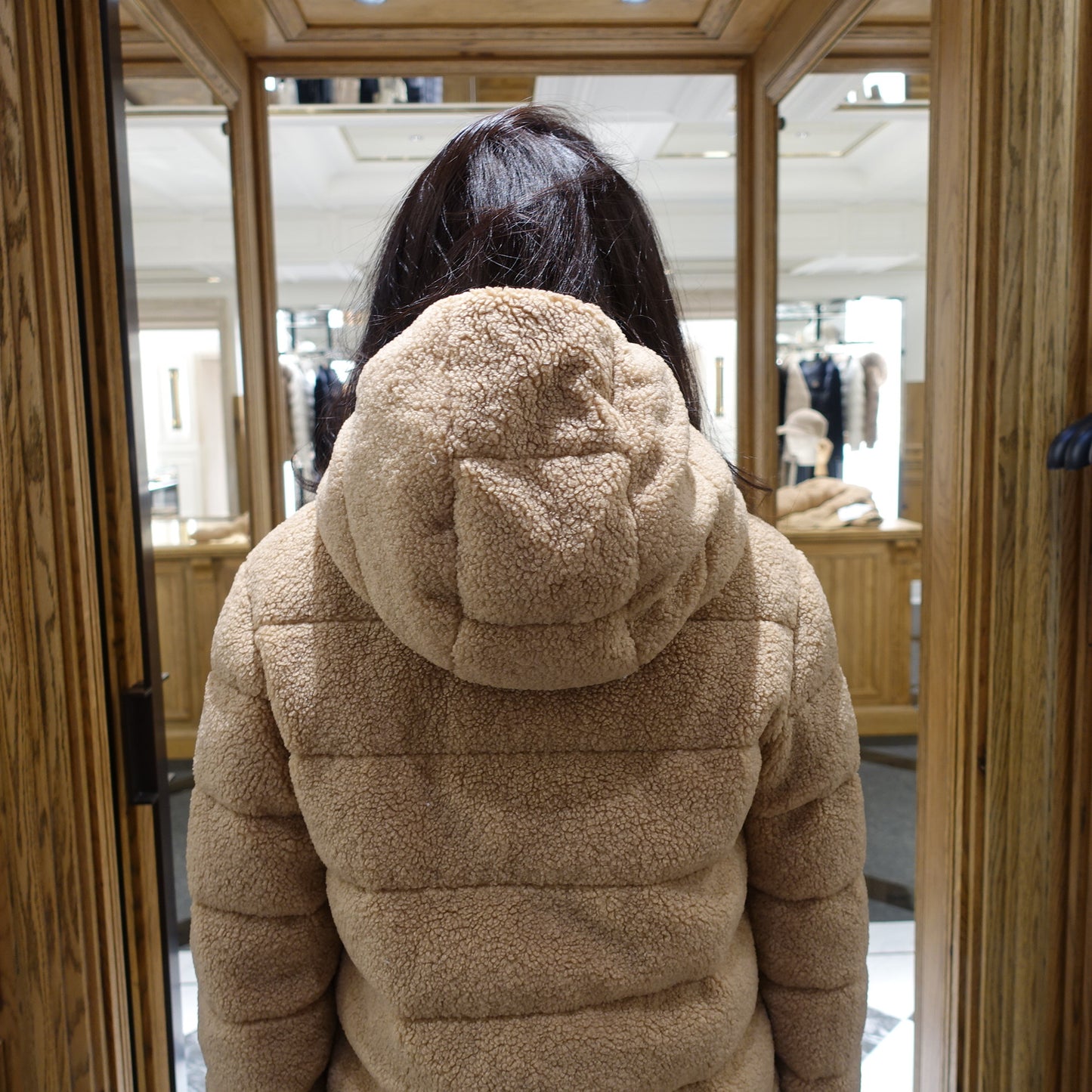 【大人もOK】Moncler   AUDRIEU  Teddyダウンジャケット  14A・12A