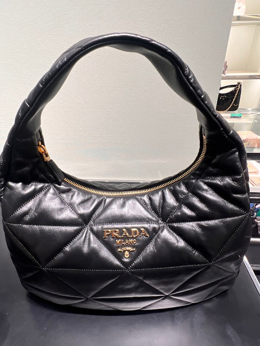 ♪直営アウトレット♪PRADA レザーショルダーバッグ 1BC183