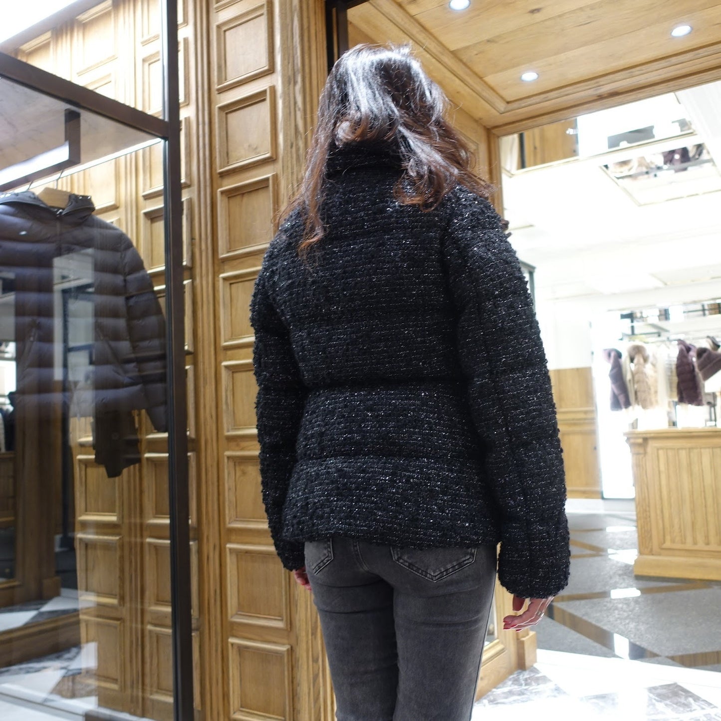 سترة قصيرة من Moncler Urbel