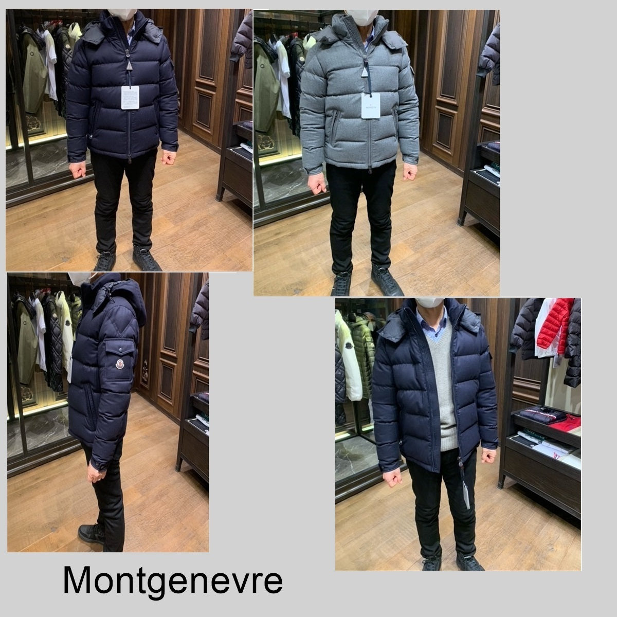 Moncler MONTGENEVRE short down jacket