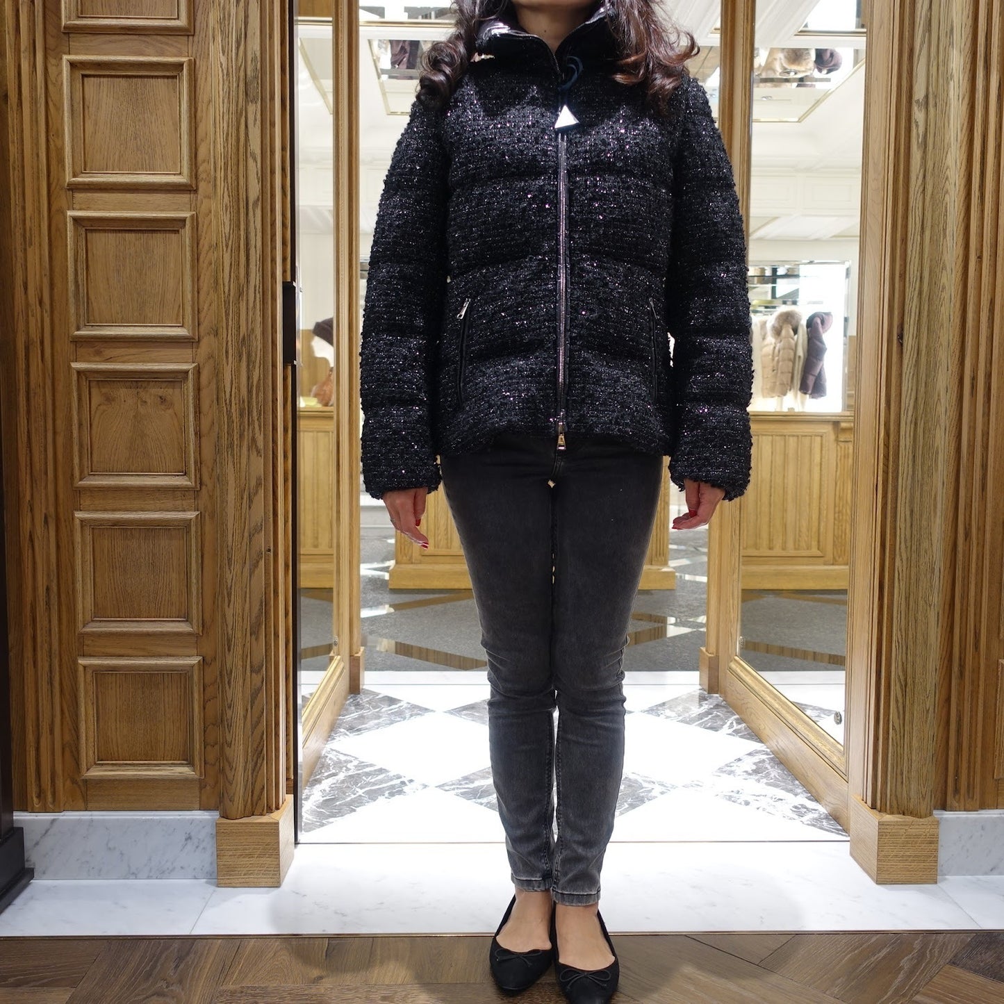 سترة قصيرة من Moncler Urbel